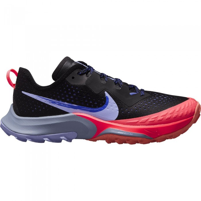 [해외]나이키 Air Zoom Terra Kiger 7 트레일 러닝화 4138297780 Black / Light Thistle / Lapis / Flash Crimson