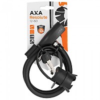 [해외]AXA Resolute 12 mm 케이블 잠금 장치 1138317492 Black