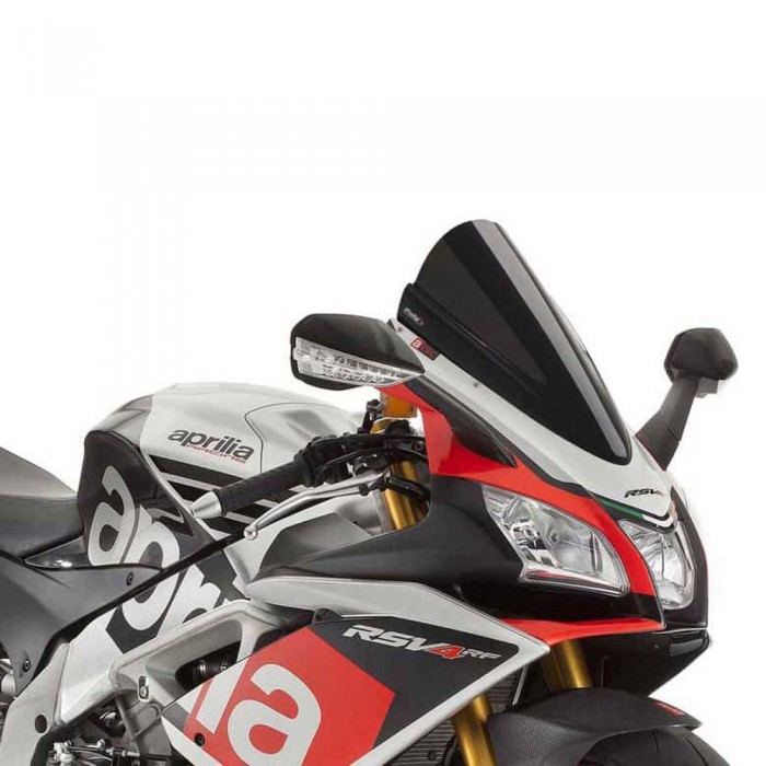 [해외]PUIG Z-Racing Aprilia RSV4 RF/RSV4 RR 앞유리 9138367219 Black