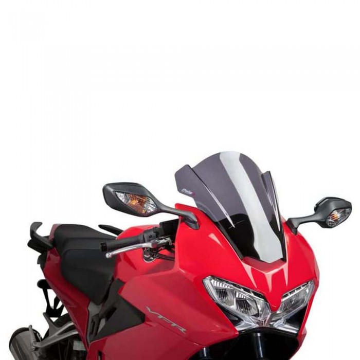 [해외]PUIG Z-Racing Honda VFR800F 앞유리 9138367244 Dark Smoke