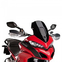 [해외]PUIG 스포츠 앞유리 Ducati Multistrada 1200 9138369932 Black