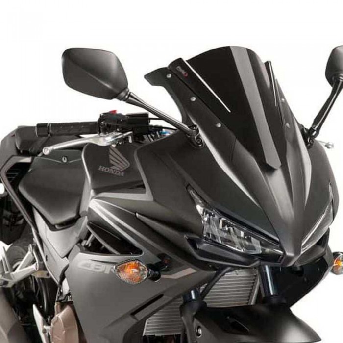 [해외]PUIG Z-Racing Honda CBR500R 앞유리 9138370029 Black