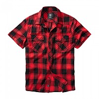 [해외]BRANDIT Check 반팔 셔츠 138389732 Red / Black