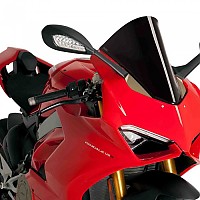 [해외]PUIG 레이싱 윈드실드 Ducati Panigale 1100 V4 9138377211 Black