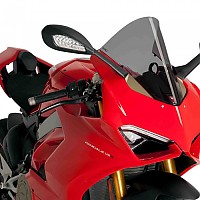 [해외]PUIG 레이싱 윈드실드 Ducati Panigale 1100 V4 9138377212 Dark Smoke