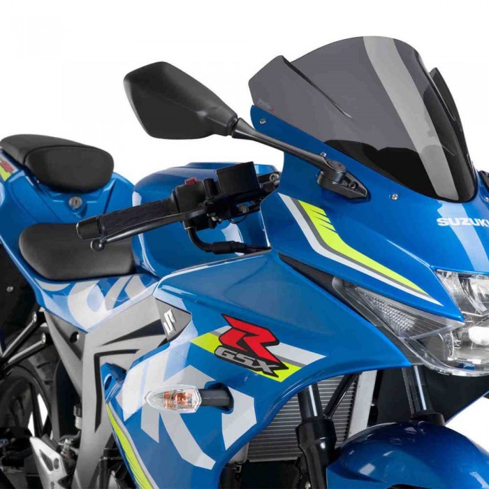 [해외]PUIG Racing Suzuki GSX-R125 앞유리 9138377221 Dark Smoke