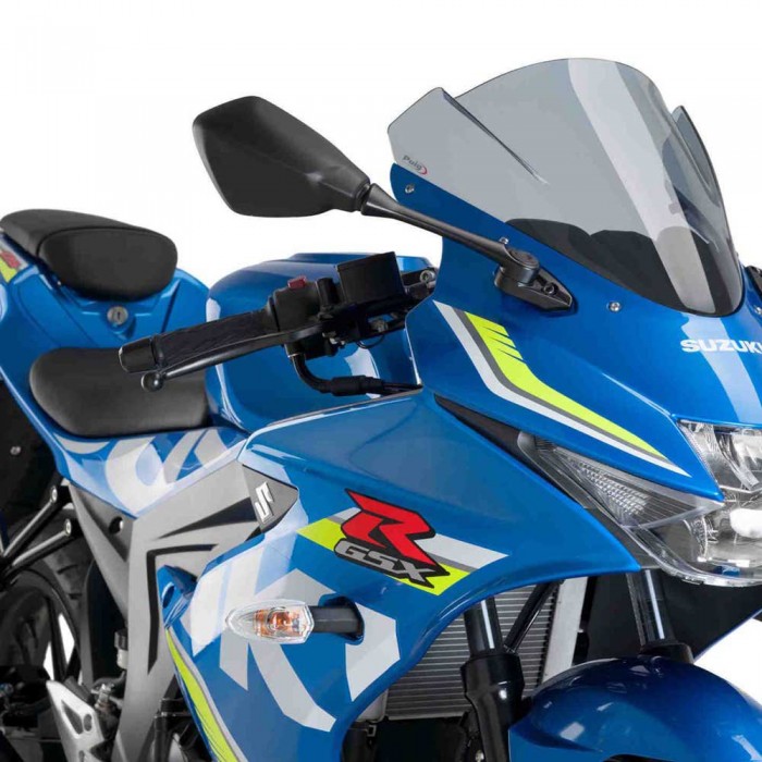 [해외]PUIG Racing Suzuki GSX-R125 앞유리 9138377222 Smoke