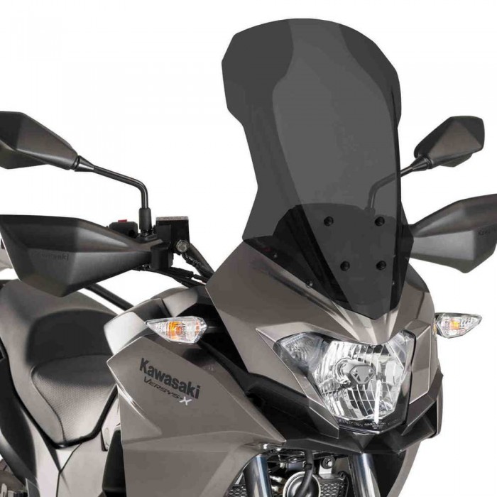 [해외]PUIG Touring Kawasaki Versys-X 300 앞유리 9138377261 Dark Smoke