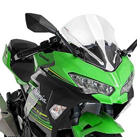 [해외]PUIG Z-Racing Kawasaki Ninja 400 앞유리 9138377301 Clear