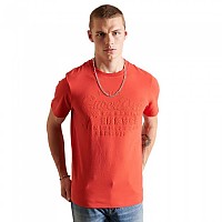 [해외]슈퍼드라이 Vintage 로고 Tonal 반팔 티셔츠 138393982 Americana Red