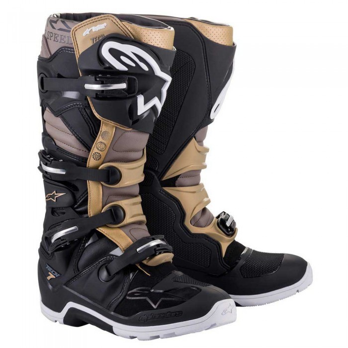 [해외]알파인스타 Tech 7 Enduro Drystar 오프로드 부츠 9138237780 Black / Grey / Gold