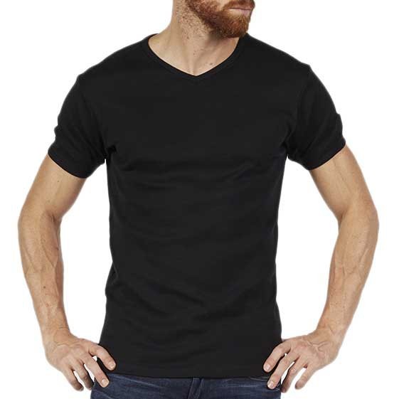 [해외]PETROL INDUSTRIES V-Neck 반팔 티셔츠 9136995282 Black