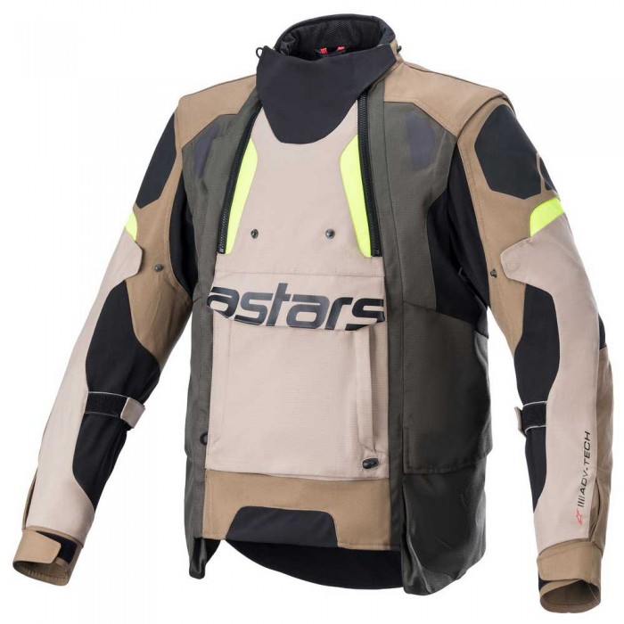 [해외]알파인스타 Halo Drystar? 자켓 9138237462 Dark Khaki / Sand / Fluo Yellow