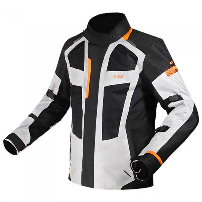 [해외]LS2 Textil Scout 자켓 9138388619 Black / Grey / Orange