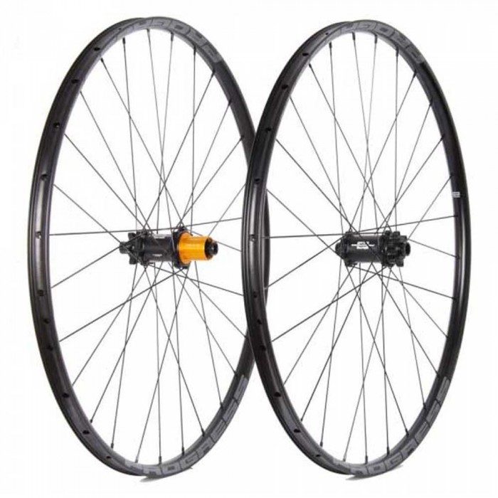 [해외]PROGRESS DYN 세라믹 Boost 29´´ Tubeless MTB 휠 세트 1138260683 Black / Grey