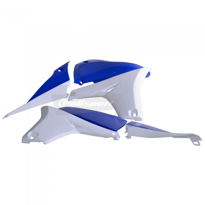 [해외]POLISPORT OFF ROAD With Tank Cover Yamaha YZ450F 10-13 라디에이터 쉴드 9137857410 Blue Yamaha 98 / White