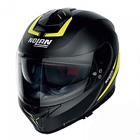 [해외]놀란 풀페이스 헬멧 N80-8 Staple N-Com 9138404989 Flat Black / Yellow