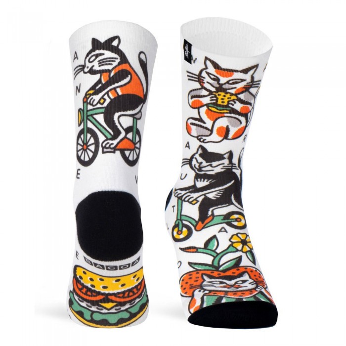 [해외]PACIFIC SOCKS Bacoa Cats 양말 1138412274 Multicolor