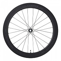 [해외]시마노 Ultegra R8170 C60 CL Disc Carbon Tubeless 도로용 프런트 휠 1138344580 Black