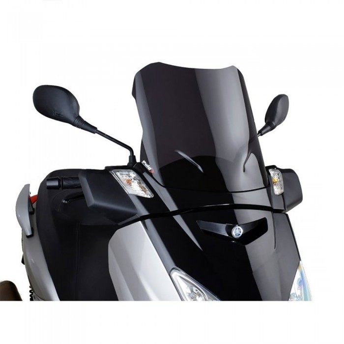 [해외]PUIG V-Tech Line Touring Yamaha X-Max 125/X-Max 250 앞유리 9138301263 Dark Smoke