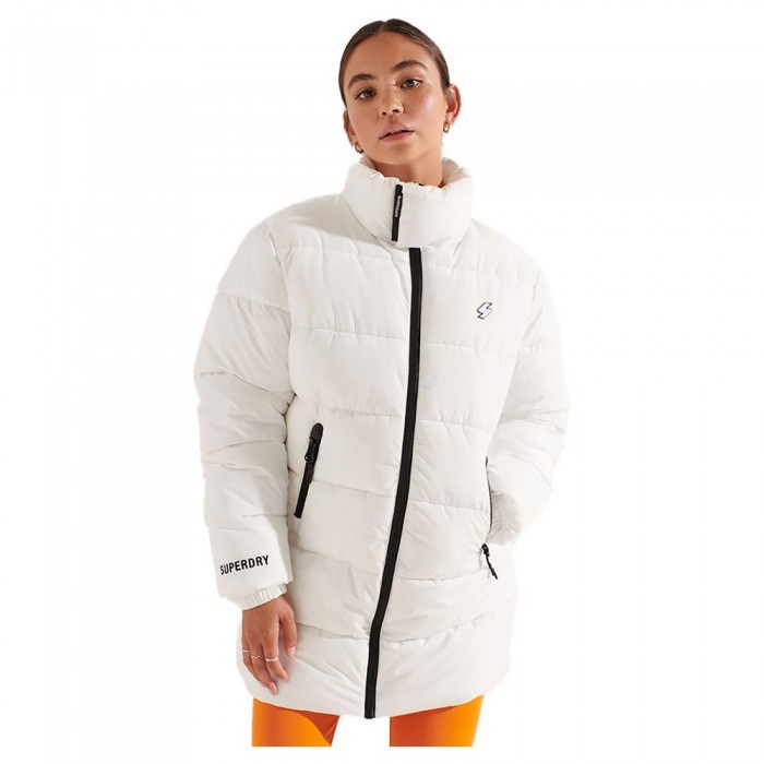 [해외]슈퍼드라이 Longline Sports 자켓 138156165 White