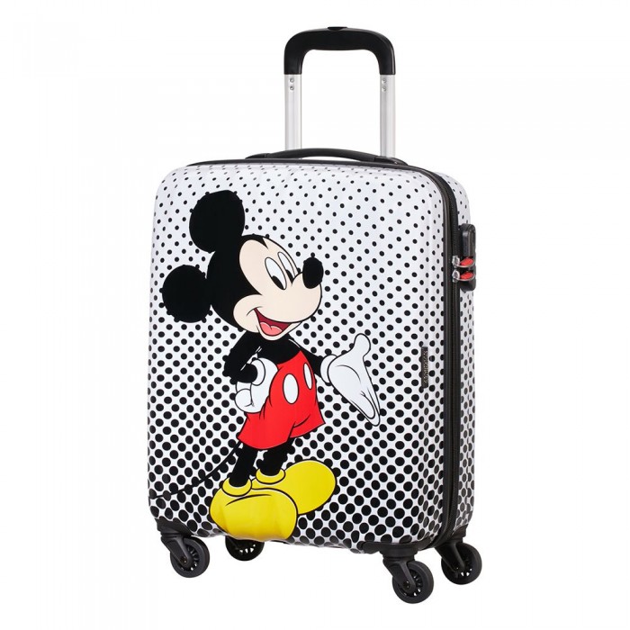 [해외]아메리칸 투어리스터 Disney Legends Spinner 55/20 Alfatwist 2.0 36L 수레 138185055 Mickey Mouse Polka Dot