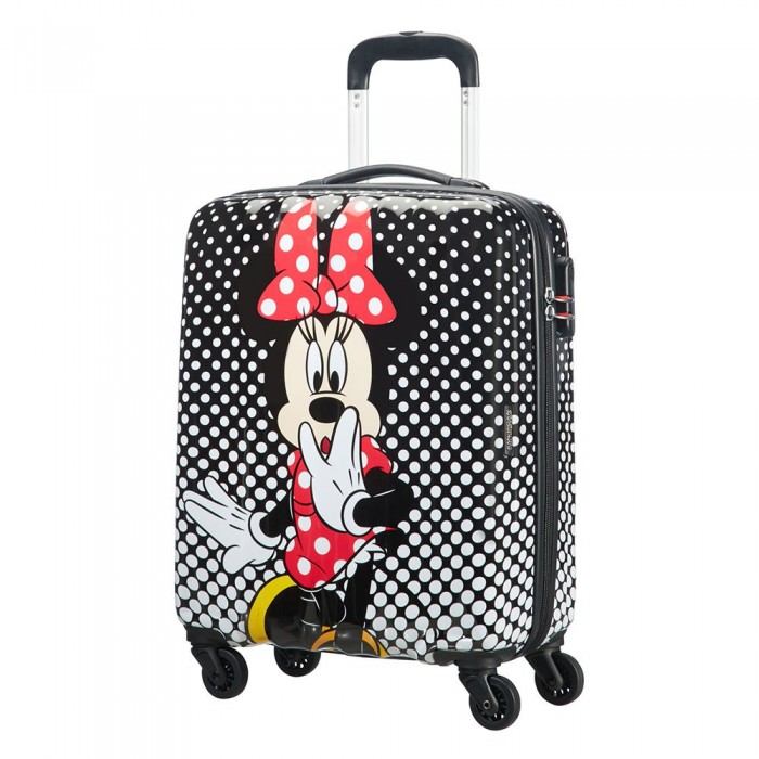 [해외]아메리칸 투어리스터 Disney Legends Spinner 55/20 Alfatwist 2.0 36L 캐리어 138185057 Minnie Mouse Polka Dot