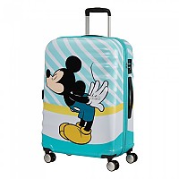 [해외]아메리칸 투어리스터 Wavebreaker Disney Spinner 67/24 64L 수레 138185119 Mickey Blue Kiss