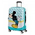 [해외]아메리칸 투어리스터 Wavebreaker Disney Spinner 67/24 64L 수레 138185119 Mickey Blue Kiss