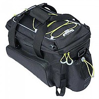 [해외]BASIL Miles XL Pro 사이드백 9-36L 1138431730 Black / Lime