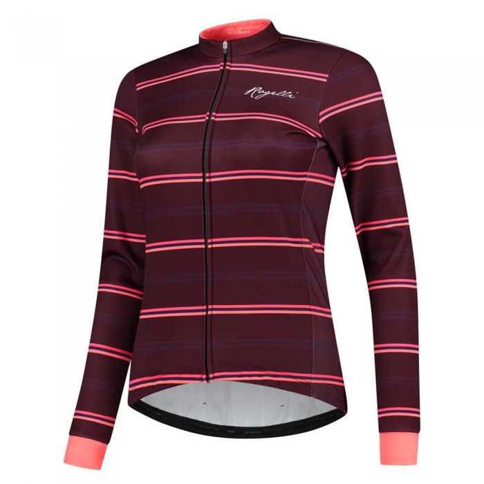 [해외]ROGELLI Stripe 자켓 1138451623 Bordeaux / Coral