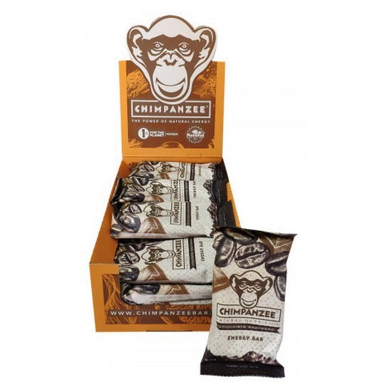 [해외]CHIMPANZEE 에너지 바 상자 Chocolate Espresso 55g 20 단위 4138395608 Brown