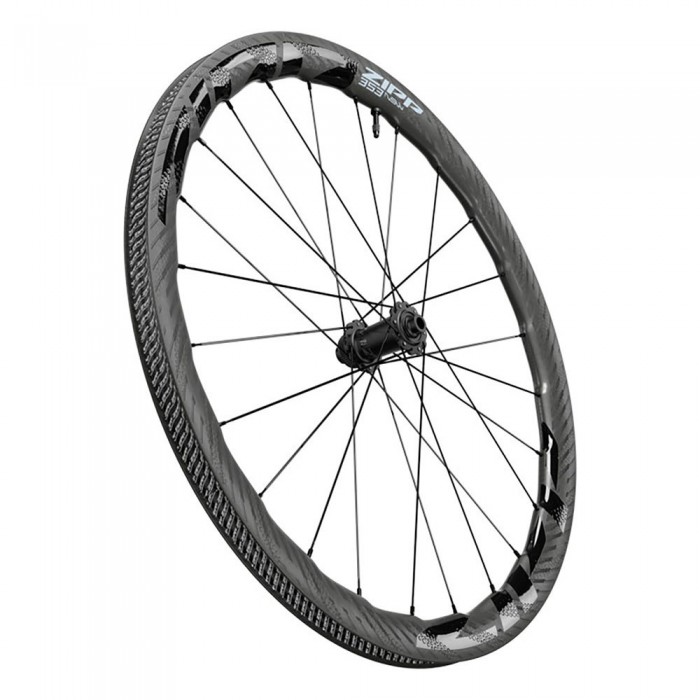 [해외]ZIPP 353 NSW CL Disc Tubeless 도로 자전거 앞바퀴 1138194138 Black