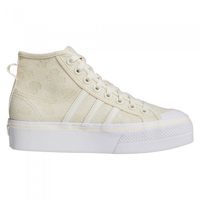 [해외]아디다스 ORIGINALS Nizza Platform Mid 운동화 138489462 Cream White / Cream White / Ftwr White