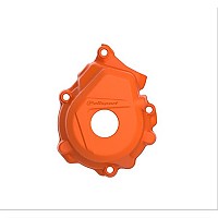 [해외]POLISPORT OFF ROAD 엔진 가드 Ignition Cover 프로텍터 KTM SX-F/XC-F250/300 16-20 9137612818 Orange KTM