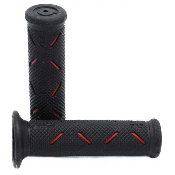 [해외]PROGRIP Superbike 717-149 핸들 그립 9138476980 Black / Red