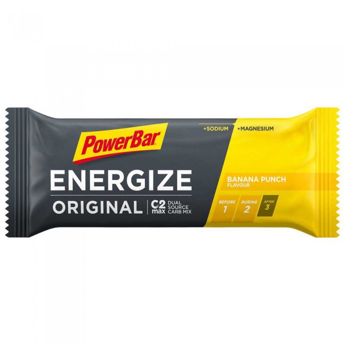 [해외]파워바 에너지 바 Energize Original 55g 바나나 그리고 Punch 14137102902 Grey