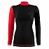 [해외]LENZ Merino 6.0 긴팔 베이스 레이어 12138494422 Black / Red