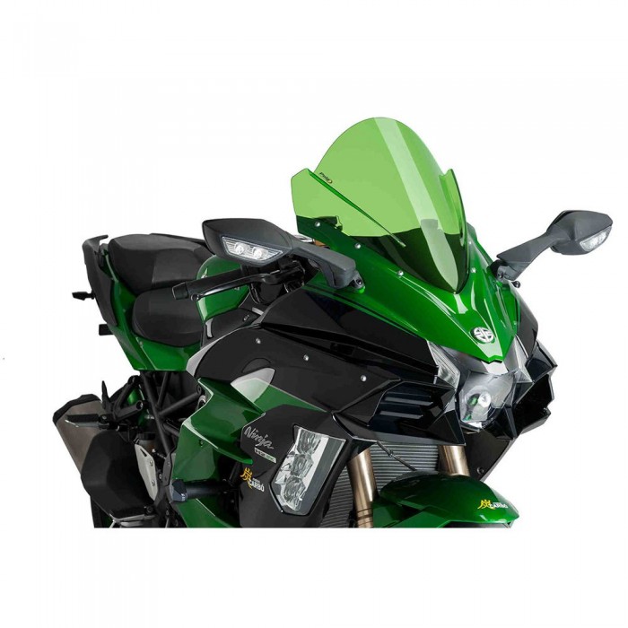 [해외]PUIG Racing Kawasaki Ninja H2 SX 앞유리 9138377218 Green