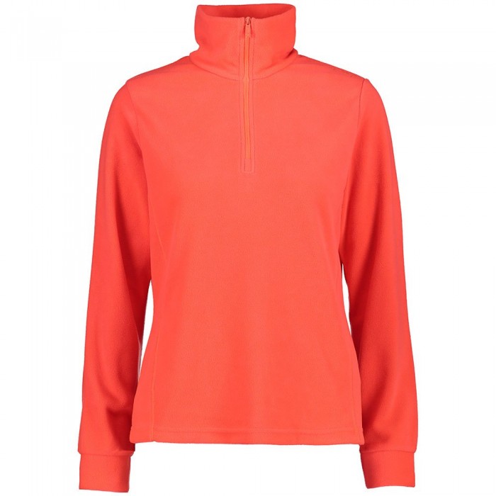 [해외]CMP 양털 Sweat 3G27836XY 5138576393 Red Fluo