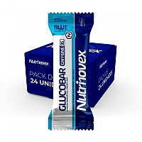 [해외]NUTRINOVEX Glucobar 35g 블루 트로픽 에너지 바 박스 24 단위 4138439439 Clear