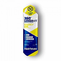 [해외]NUTRINOVEX 레몬과 라임 에너지 젤 롱ovit 360 Energy Gel 40g 1 단위 4138439492