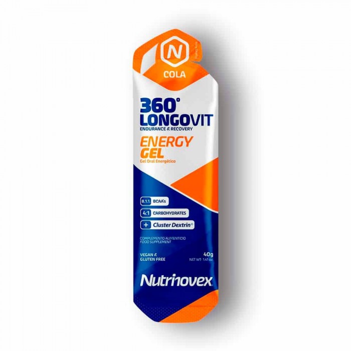 [해외]NUTRINOVEX 에너지 젤 Longovit 360 Energy Gel 45g Cola 1 단위 1138439486