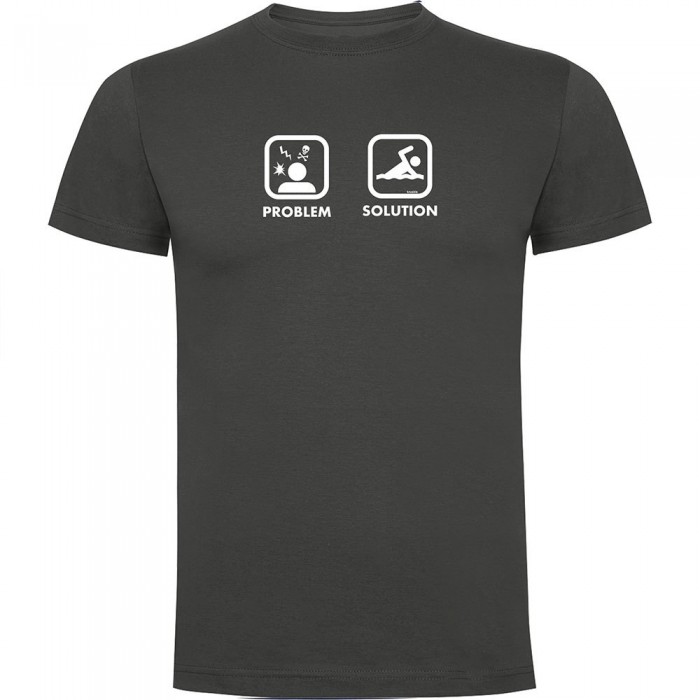 [해외]KRUSKIS 프로blem 솔루션 Swim 반팔 티셔츠 6137538207 Dark Grey