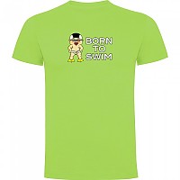 [해외]KRUSKIS 반팔 티셔츠 Born To Swim 6137538476 Light Green