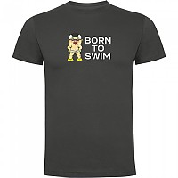 [해외]KRUSKIS 반팔 티셔츠 Born To Swim 6137538477 Dark Grey