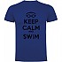 [해외]KRUSKIS Keep Calm and Swim 반팔 티셔츠 6137539147 Royal Blue