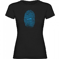 [해외]KRUSKIS Swimmer Fingerprint 반팔 티셔츠 6137039748 Black