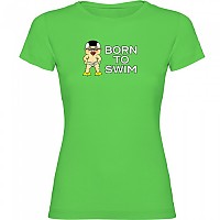 [해외]KRUSKIS Born To Swim 반팔 티셔츠 6137538481 Light Green