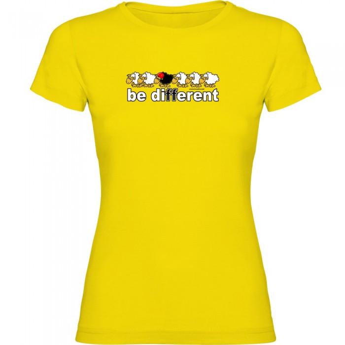 [해외]KRUSKIS Be Different Swim 반팔 티셔츠 6137538902 Yellow